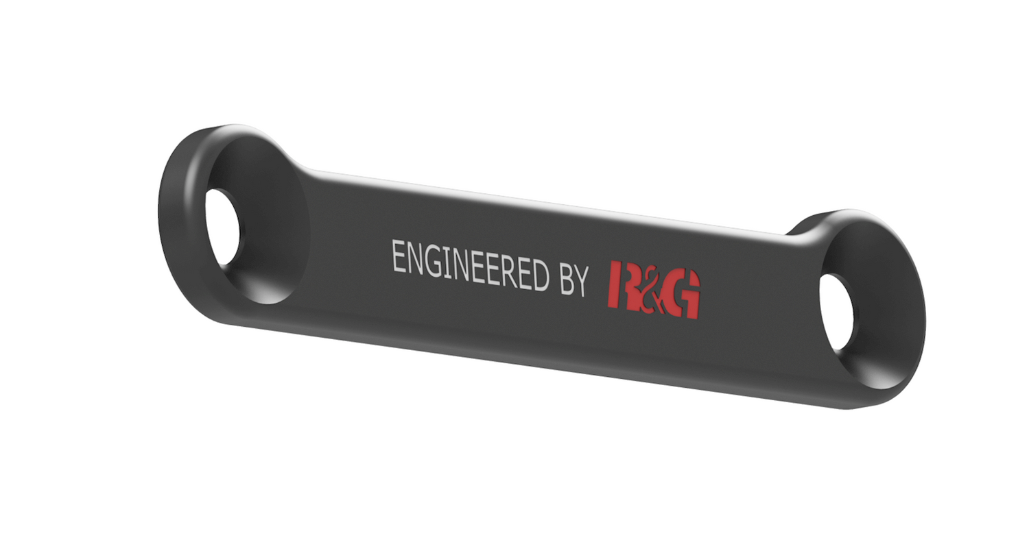 R&G Racing Rear Footrest Blanking Plate Black (Left Side) for the Kawasaki Z H2 '20-'22 R&G Racing Rear Footrest Blanking Plate Black (Left Side) for the Kawasaki Z H2 '20-'22